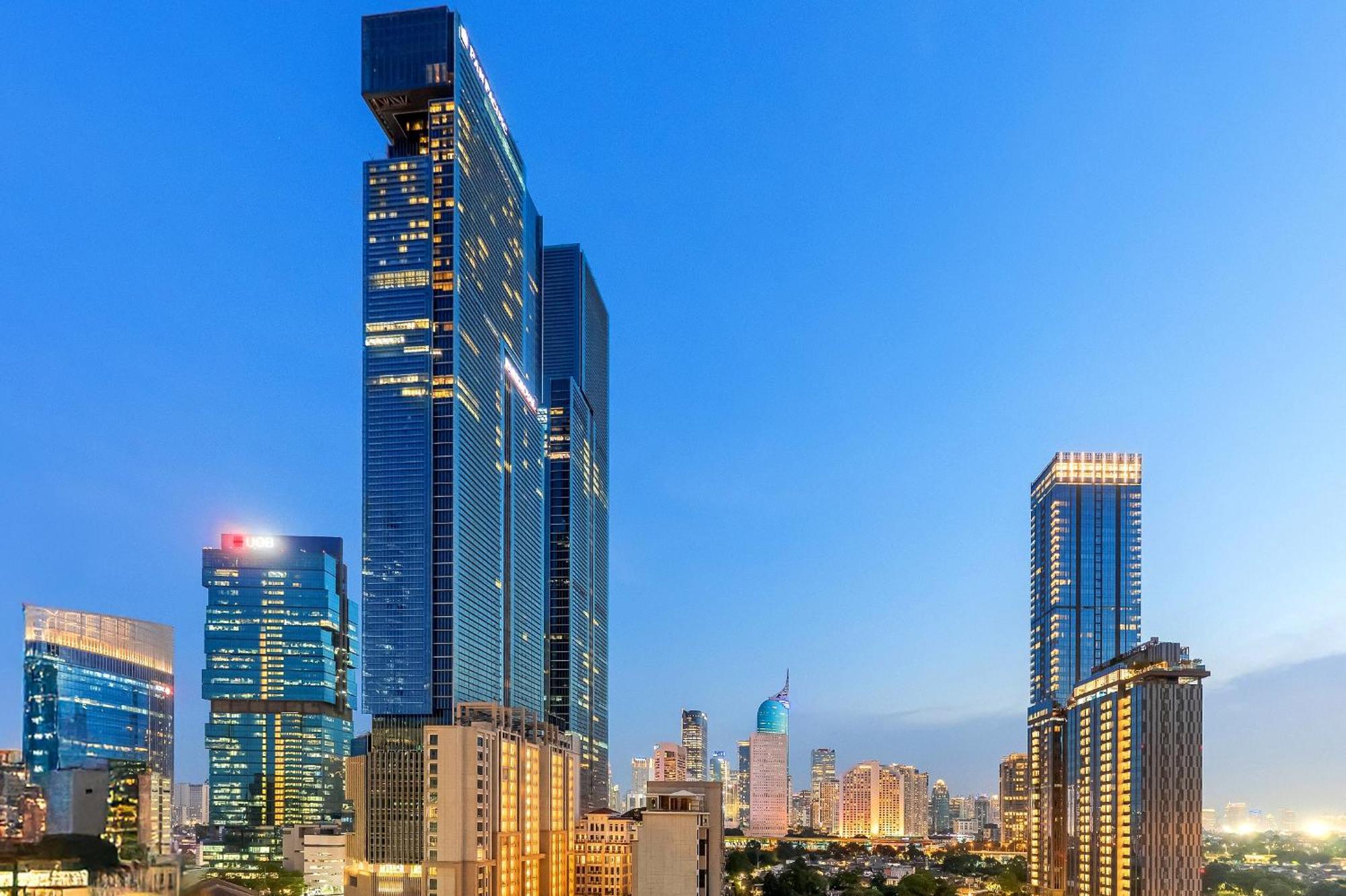 Grand Thamrin Hotel Yakarta Exterior foto
